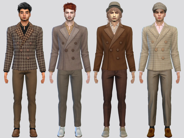 Sims 4 — 2025 Tone Suit by McLayneSims — TSR EXCLUSIVE