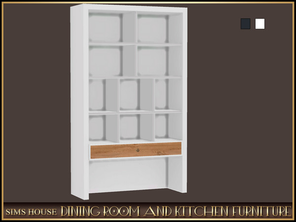 Sims 4 — [Sims House ] WALL-HANGING CUPBOARD | DINING ROOM AND KITCHEN FURNITURE by Sims_House — DINING ROOM AND KITCHEN