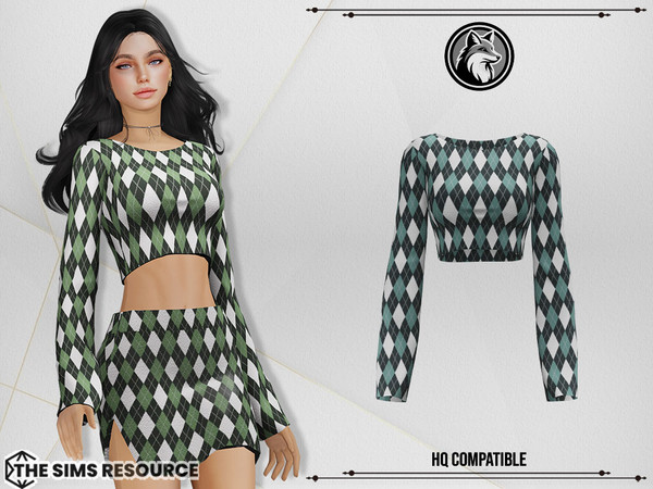 Sims 4 — Marry Set Top by ForLima — 6 Colors