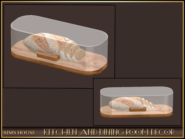 Sims 4 — Sims House BREAD BIN | KITCHEN AND DINING DECOR by Sims_House — KITCHEN AND DINING DECOR