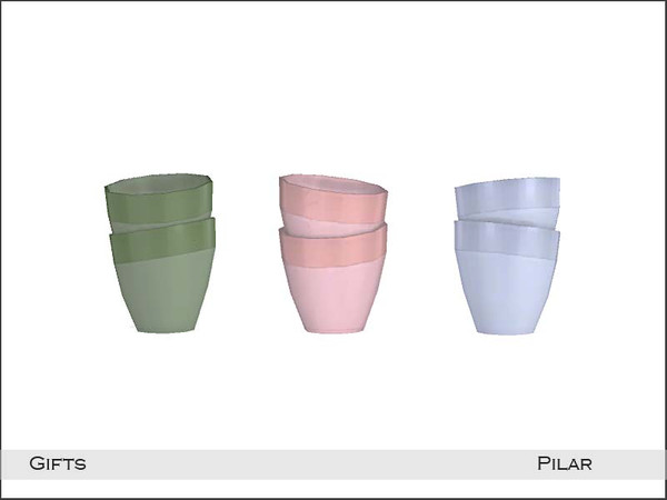 Sims 4 — Pilar Gifts Deco3 by Pilar — Vibrant Color Gifts for the Home