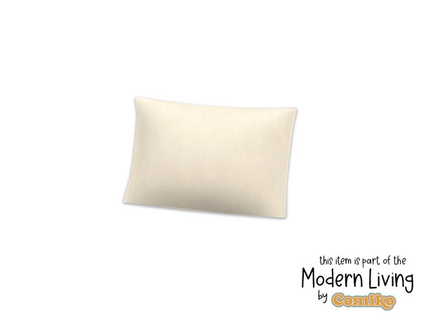 Sims 4 — Comiko Modern Living Room Cushion by Comiko — Hi! Part 1 - Modern Living Set is base game compatible and consist