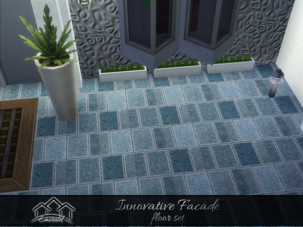 Sims 4 — Innovative Facade floor4 by Emerald — Discover the beauty of innovation facade to add a touch of elegance to