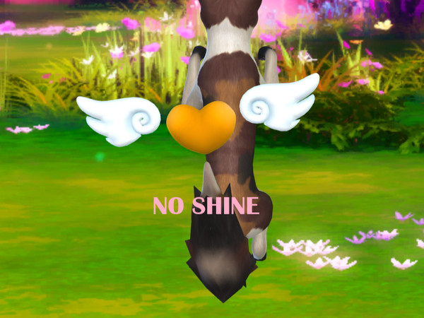 Sims 4 — Angel Heart Cat Tail Colors 1  No Shine by PastelHeartKittens — This version has no shine. Only Download One Of