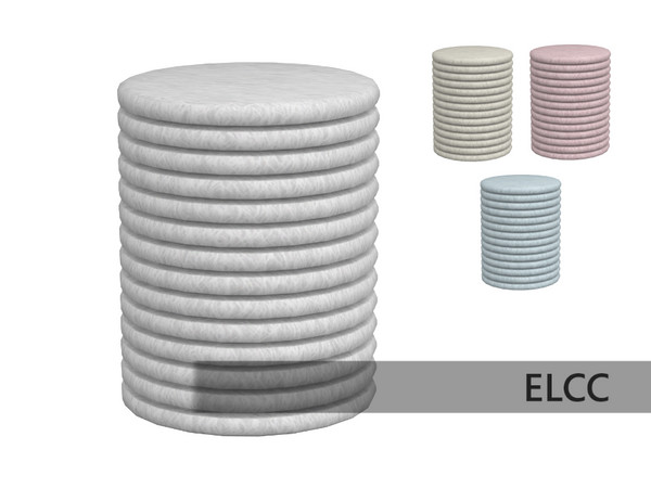 Sims 4 — Bathroom Essentials: Cotton Pads by ELCC — Bathroom Essentials: Part I A bathroom organizer with 10 different