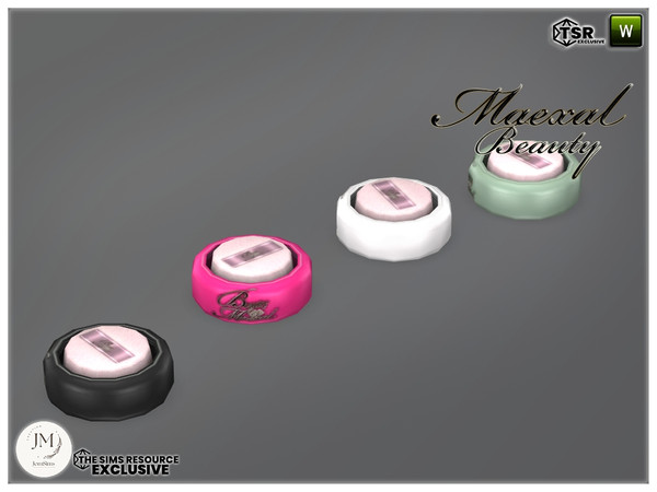 Sims 4 — maexal powder by jomsims — Discover the Maexal Beauty Set, a chic and fun collection of beauty and makeup