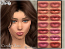 Sims 4 — Candy Gloss by coll22 — A super-shiny lipgloss in 14 shades.