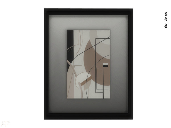 Sims 4 — Riptide-CC Gallery Reverie Collection Paint Modern Minimalism by Riptidecc — Transform your walls into a gallery