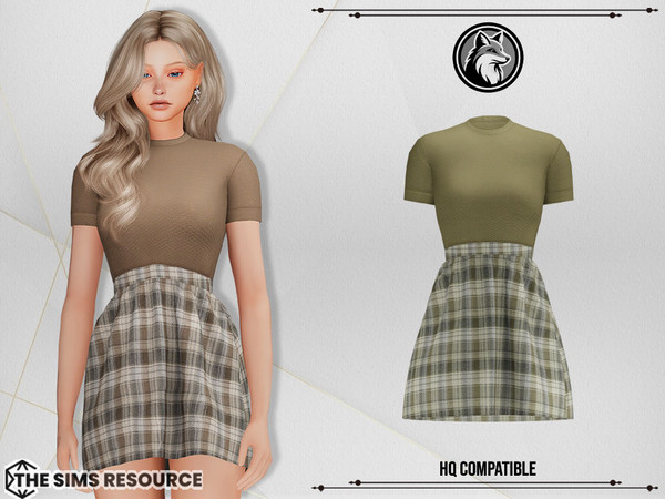 Sims 4 — Melissa Dress by ForLima — 6 Colors