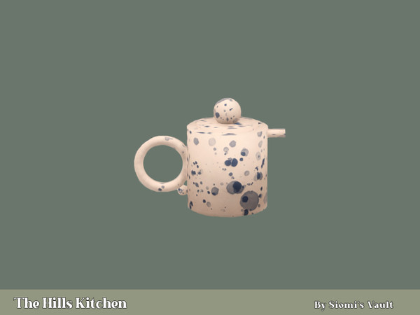 Sims 4 — The Hills Kitchen - Teapot by siomisvault — Hello! Omg I made Kitchens' stuff 2 actually this one is the first