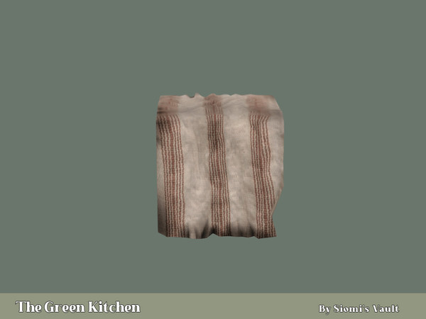 Sims 4 — The Green Kitchen - Dishcloth by siomisvault — Hello this is the second Kitchen I made hope you find it useful