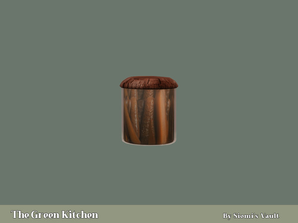 Sims 4 — The Green Kitchen - Jar #01 by siomisvault — Hello this is the second Kitchen I made hope you find it useful and