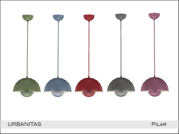 Sims 4 — Pilar Urbanitas CeilingLight by Pilar — Interchangeable colors for a juvenile bedroom