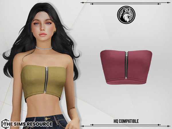 Sims 4 — Mia Top by ForLima — 6 Colors
