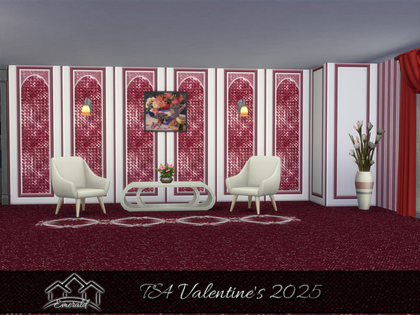 Sims 4 — TS4 Valentine's 2025 S2 by Emerald — Happy Valentine's Happy Valentine's Day! 2025