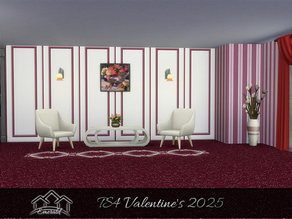 Sims 4 — TS4 Valentine's 2025 S5 by Emerald — Happy Valentine's Happy Valentine's Day! 2025