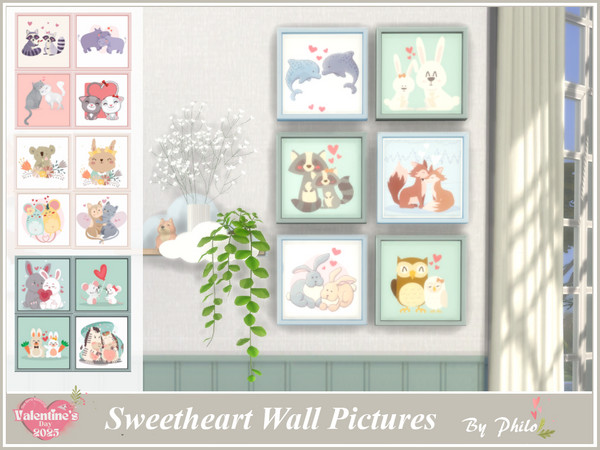Sims 4 — Philo_Sweetheart Pictures by philo — This set includes;