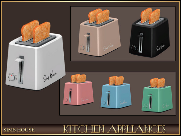 Sims 4 — Sims House TOASTER | KITCHEN APPLIANCES by Sims_House — KITCHEN APPLIANCES
