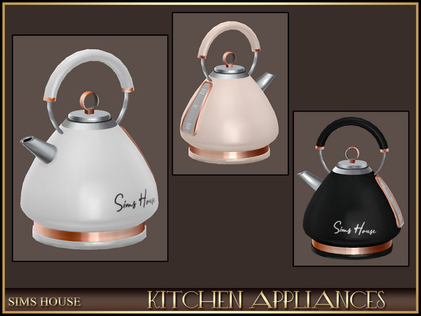 Sims 4 — Sims House KETTLE | KITCHEN APPLIANCES by Sims_House — KITCHEN APPLIANCES