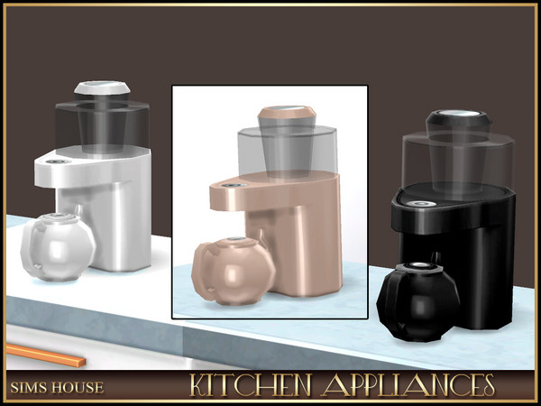 Sims 4 — Sims House TEA STATION | KITCHEN APPLIANCES by Sims_House — KITCHEN APPLIANCES