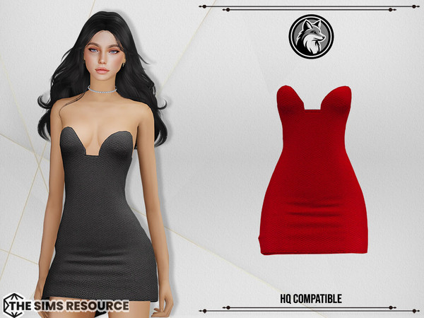 Sims 4 — Lea Dress by ForLima — 6 Colors