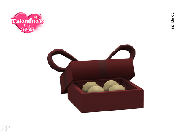 Sims 4 — Riptide- CC Cupids Enchantment Collection Box of Chocolates by Riptidecc — The Cupids Enchantment Collection is