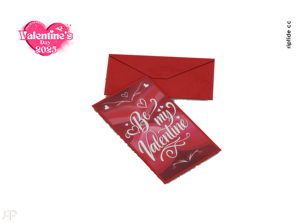 Sims 4 — Riptide- CC Cupids Enchantment Collection Valentines Letter by Riptidecc — The Cupids Enchantment Collection is