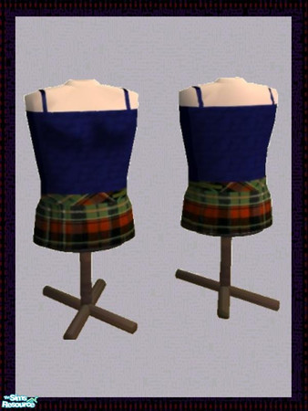 Sims 2 — Entity Clothing Mannequins - 02RB by NewSimSimGirl — Created for the HH project. Female Shirt.