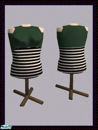 Sims 2 — Entity Clothing Mannequins - 02RA by NewSimSimGirl — Created for the HH project. Female Shirt.