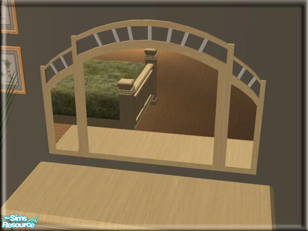 Sims 2 — Bristol Bay Bedroom - Mirror by sim_man123 — The Mirror from my Bristol Bay Bedroom set. REQUIRES the nighstand