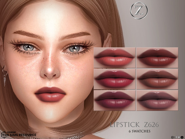 Sims 4 — LIPSTICK Z626 by ZENX — Base Game