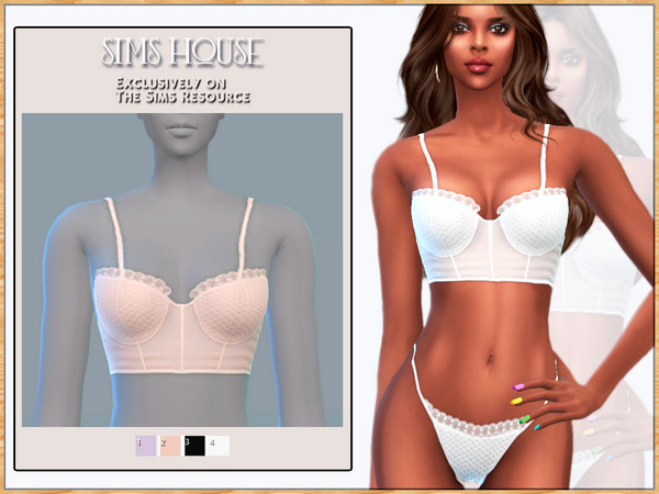 Sims 4 — BRALETT by Sims_House — BRALETT