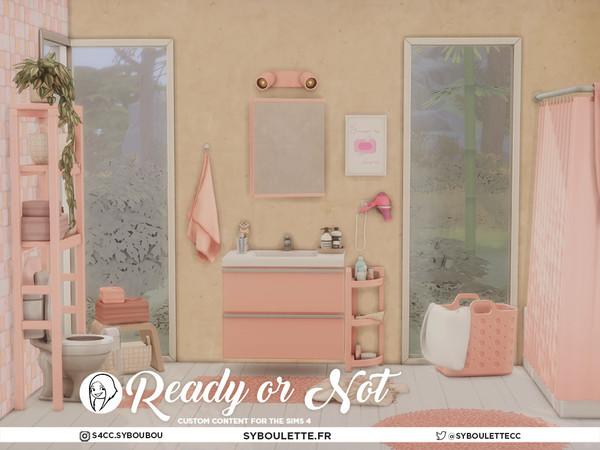 Sims 4 — Ready Or Not - Rubber Duck by Syboubou — Ready Or Not is all about simplicity and casual realism, with Maxis
