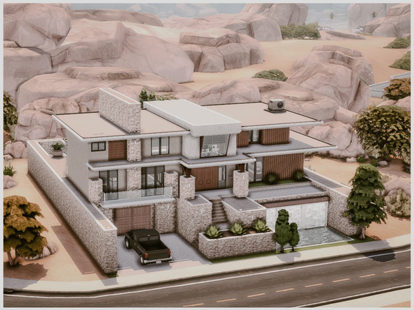 Sims 4 — MM Modern Contemporary 2 by Merin_Martini — My Sims 4 lots some are inspired random pictures that I found on the