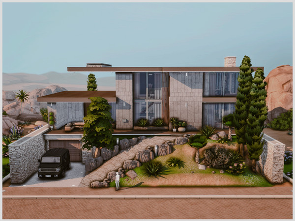 Sims 4 — MM Modern Contemporary 3 by Merin_Martini — My Sims 4 lots some are inspired random pictures that I found on the