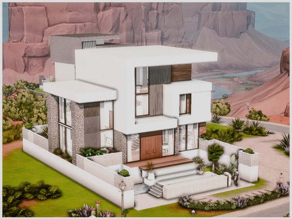 Sims 4 — MM New Modern House 59 by Merin_Martini — My Sims 4 lots some are inspired random pictures that I found on the