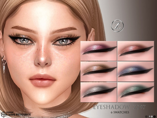 Sims 4 — EYESHADOW Z297 by ZENX — Base Game