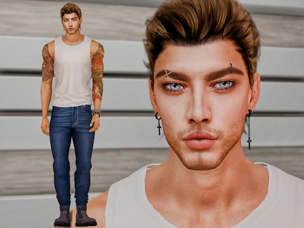 Sims 4 — Chris Jensen by SimnessZ1 — If you want to have the sim exactly the same as the pictures, please, download the