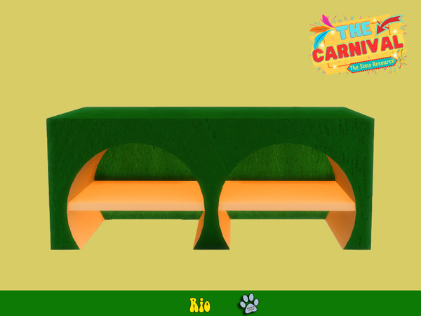 Sims 4 — Rio - Furniture by siomisvault — Hello! I made this set based on Braziiiil a brother country of mine. I hope you