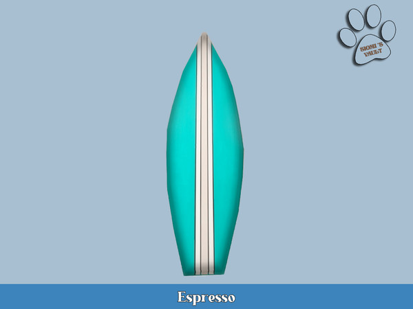 Sims 4 — Espresso - Surfboard #02 by siomisvault — I brings you a summer set haha because right now in Argentina is super