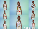 Sims 4 — Nala by kaitlynisms — A recolor of a 'for rent' tank top!