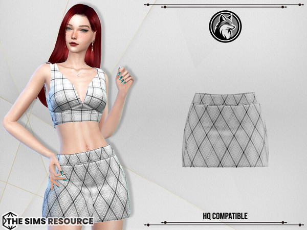Sims 4 — Nala Set Skirt by ForLima — HQ Compatible