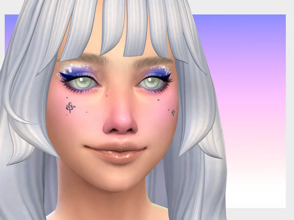 Sims 4 — Bluebonnet Blush by Sagittariah — base game compatible, 6 swatches, properly tagged, enabled for all occults,