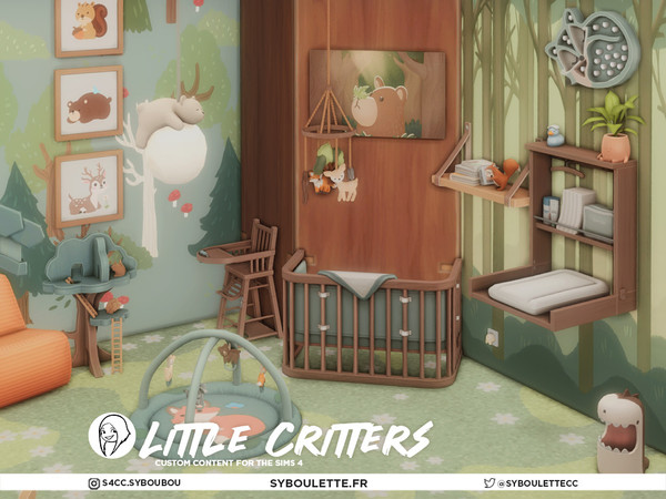 Sims 4 — Little Critters - Plant by Syboubou — Little Critters is a delightful custom content set designed for infants,