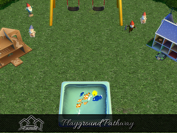 Sims 4 — Playground Pathway7 by Emerald — What do you do for fun?