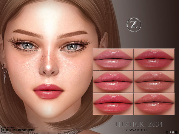 Sims 4 — LIPSTICK  Z634 by ZENX — Base Game