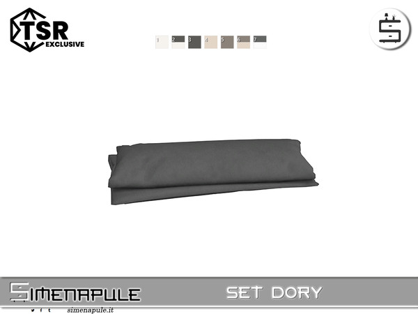 Sims 4 — Set Dory - Blanket by Simenapule — Set DorySet DorySet DorySet Dory