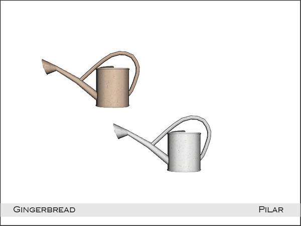 Sims 4 — Pilar Gingerbread Ceramic2 by Pilar — The decorations of the Gingerbread Dining Room