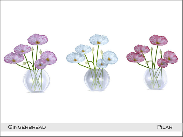 Sims 4 — Pilar Gingerbread Plant by Pilar — The decorations of the Gingerbread Dining Room