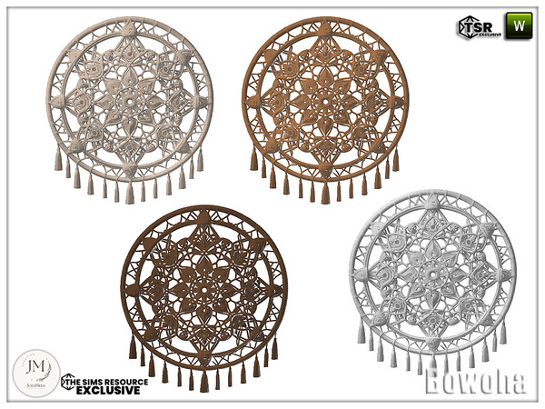 Sims 4 — Bowoha bedroom wall deco1 by jomsims — Bowoha bedroom